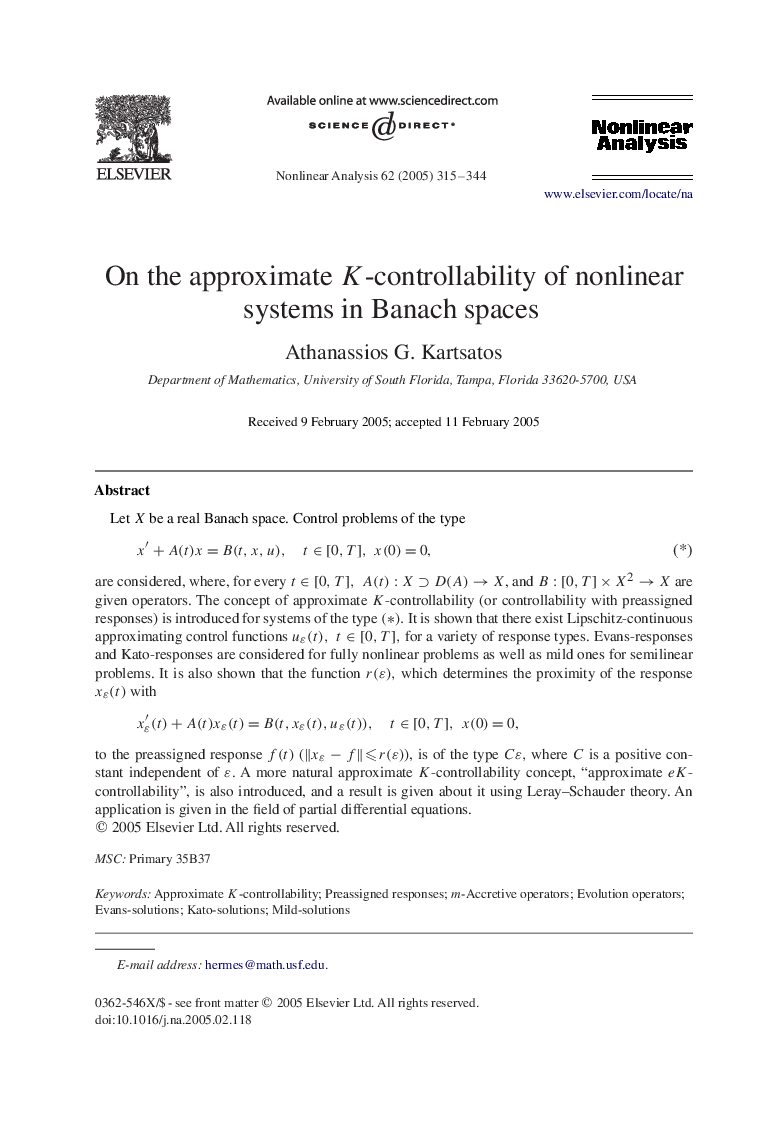 On the approximate K-controllability of nonlinear systems in Banach spaces