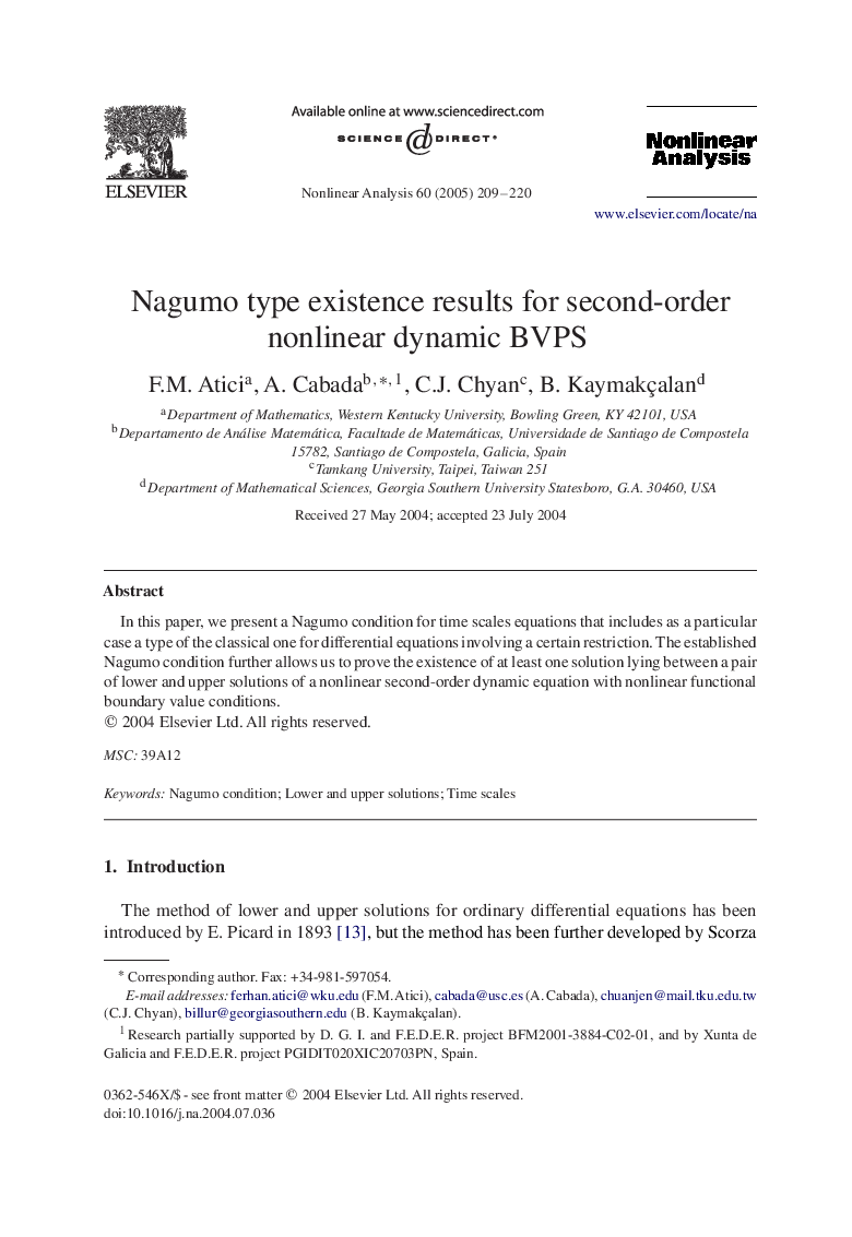 Nagumo type existence results for second-order nonlinear dynamic BVPS