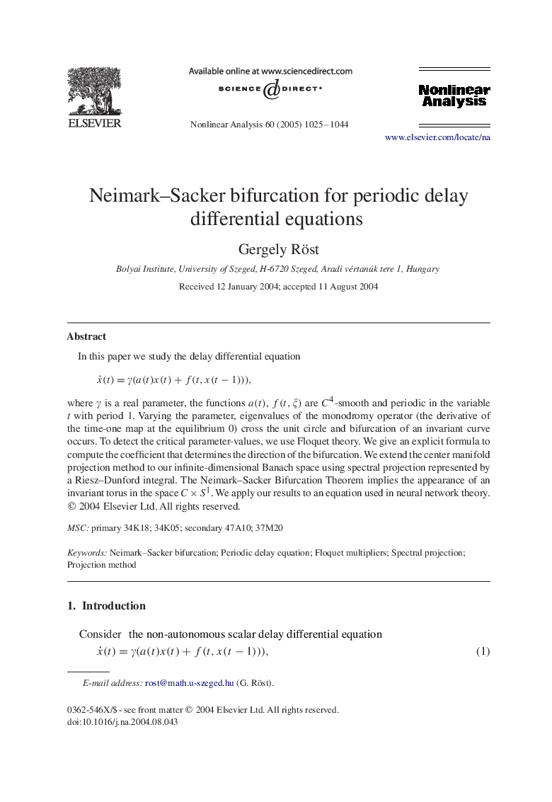Neimark-Sacker bifurcation for periodic delay differential equations