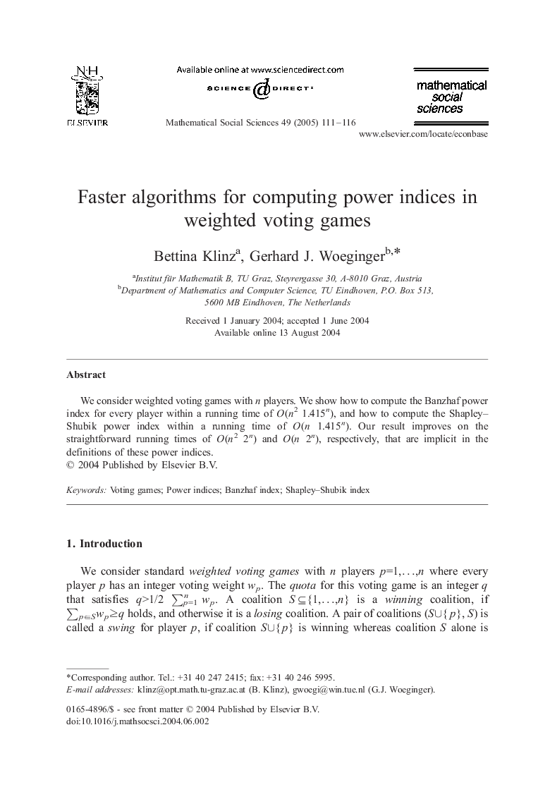 Faster algorithms for computing power indices in weighted voting games