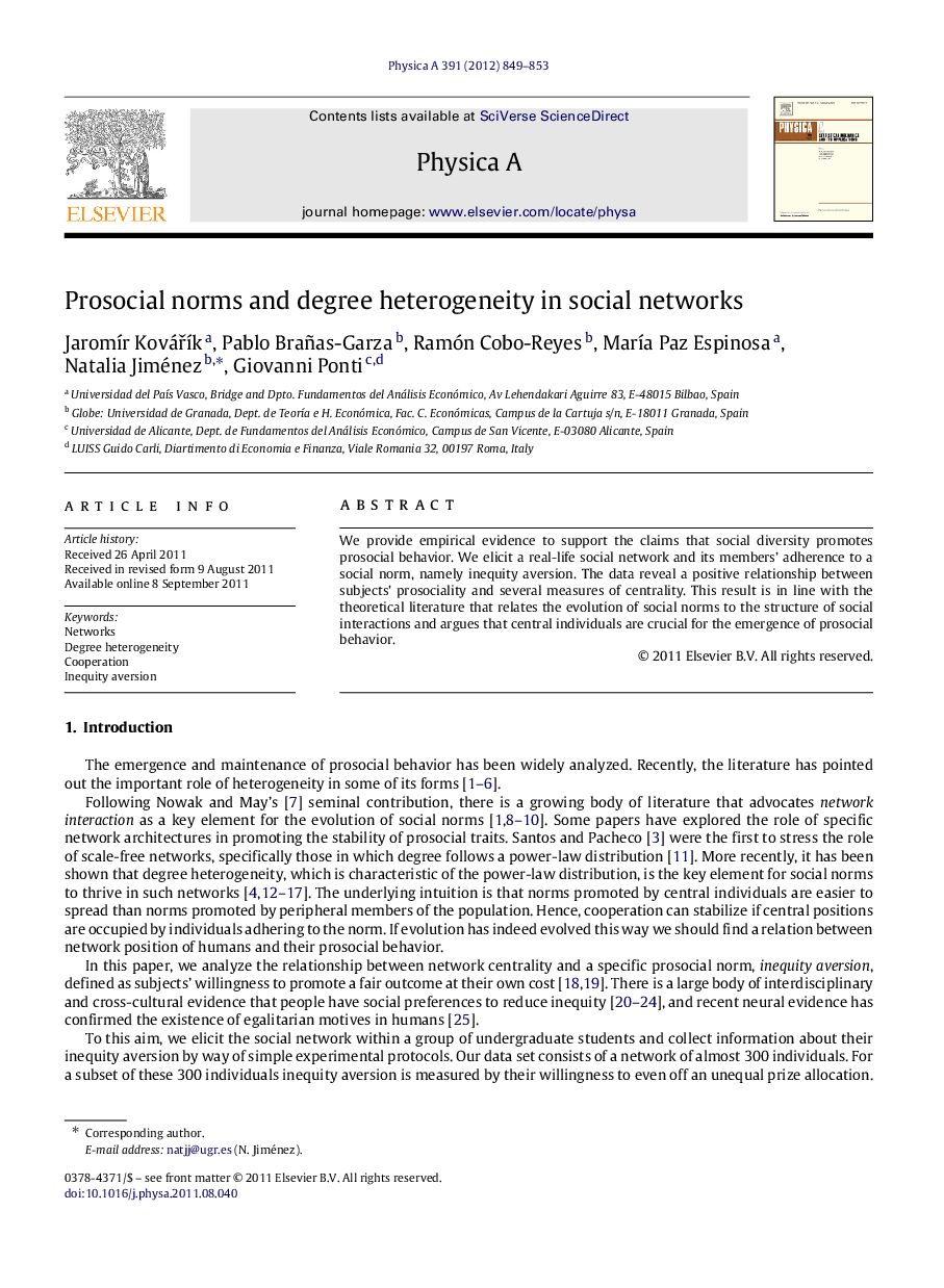 Prosocial norms and degree heterogeneity in social networks