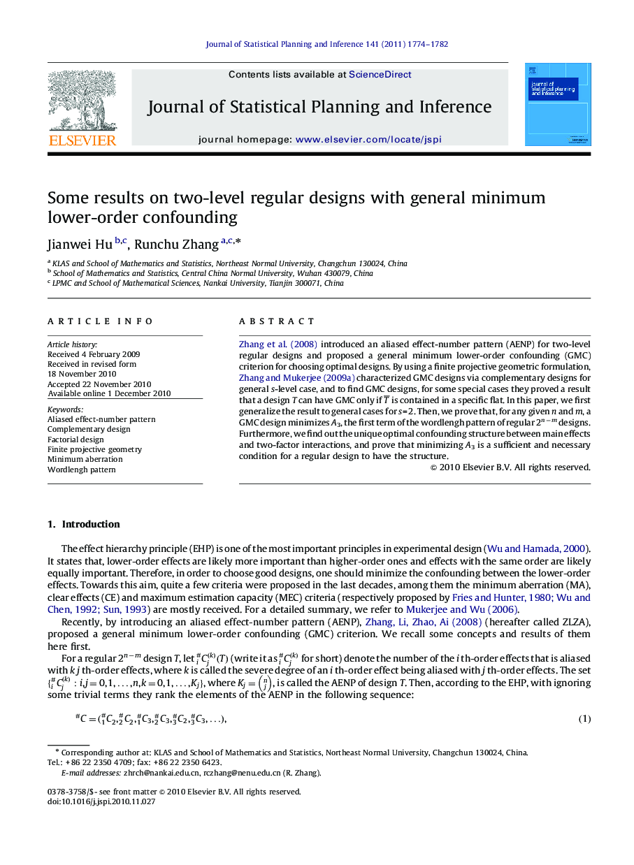 Some results on two-level regular designs with general minimum lower-order confounding