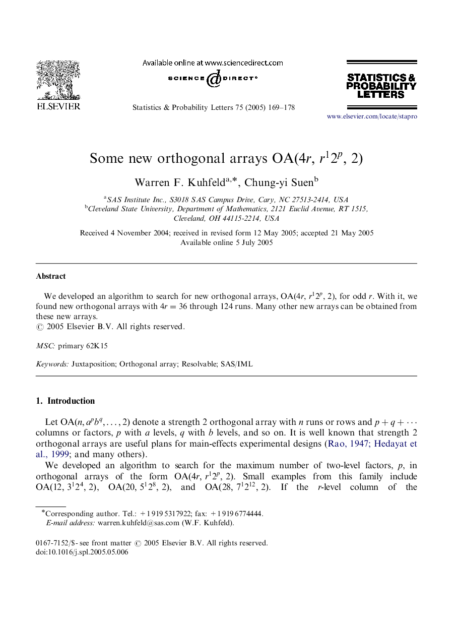 Some new orthogonal arrays OA(4r,r12p,2)