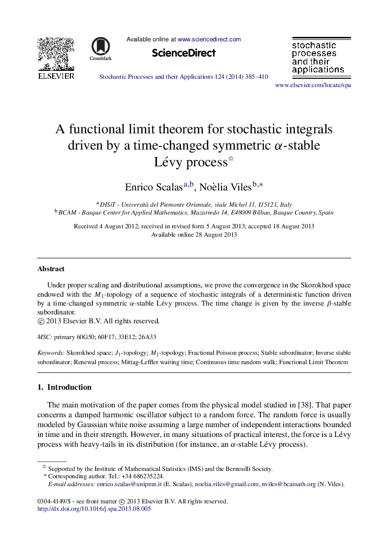 A functional limit theorem for stochastic integrals driven by a time-changed symmetric Î±-stable Lévy process