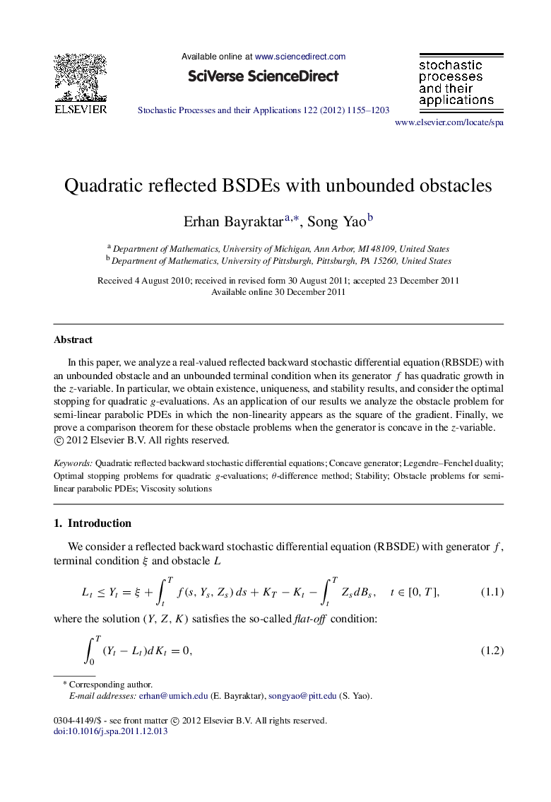 Quadratic reflected BSDEs with unbounded obstacles