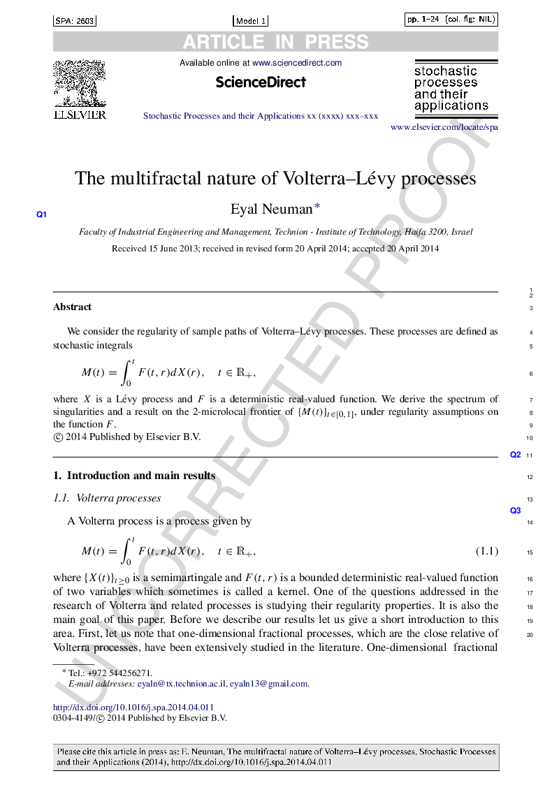 The multifractal nature of Volterra-Lévy processes