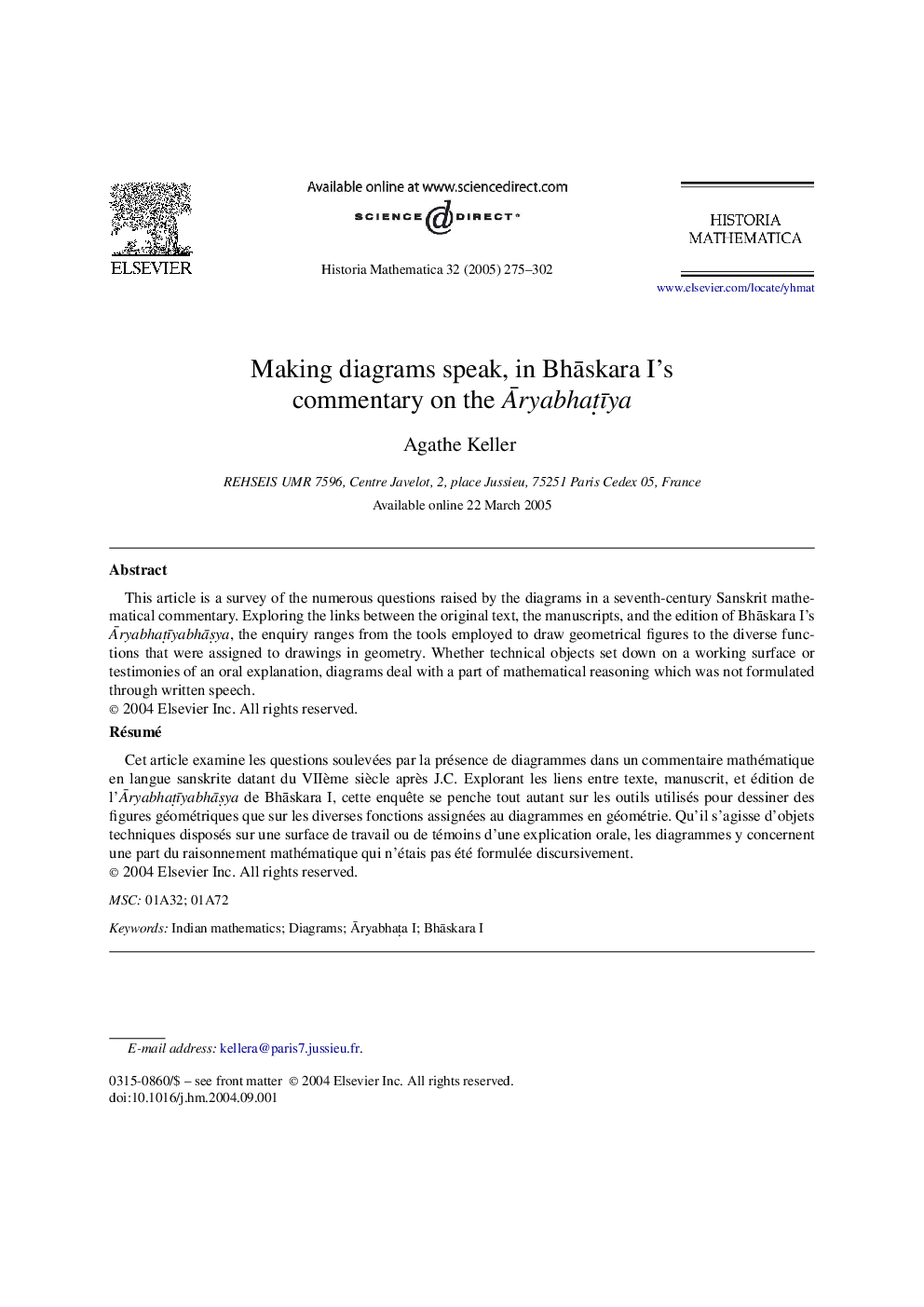 Making diagrams speak, in BhÄskara I's commentary on the Äryabhaá¹­Ä«ya