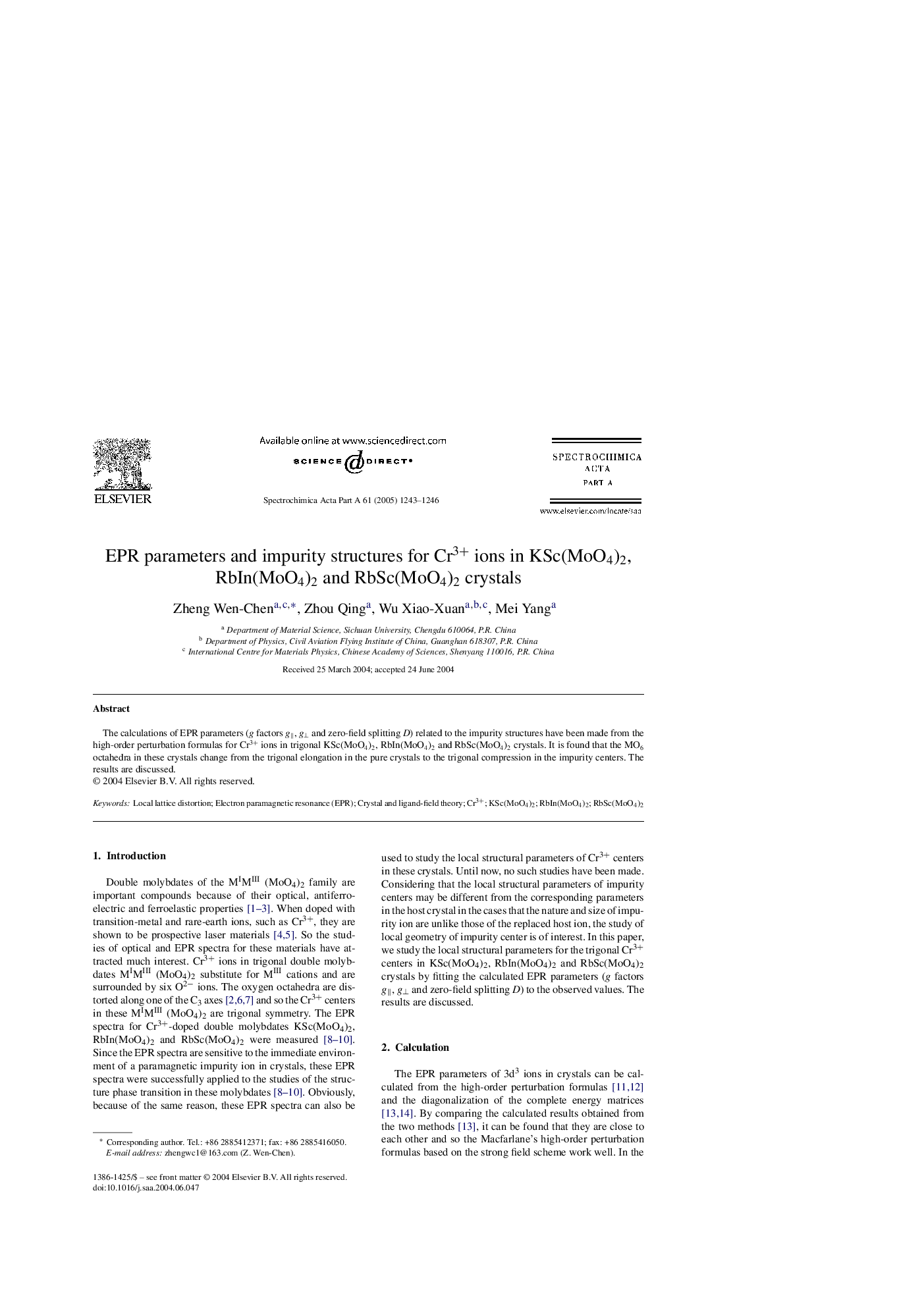 EPR parameters and impurity structures for Cr3+ ions in KSc(MoO4)2, RbIn(MoO4)2 and RbSc(MoO4)2 crystals