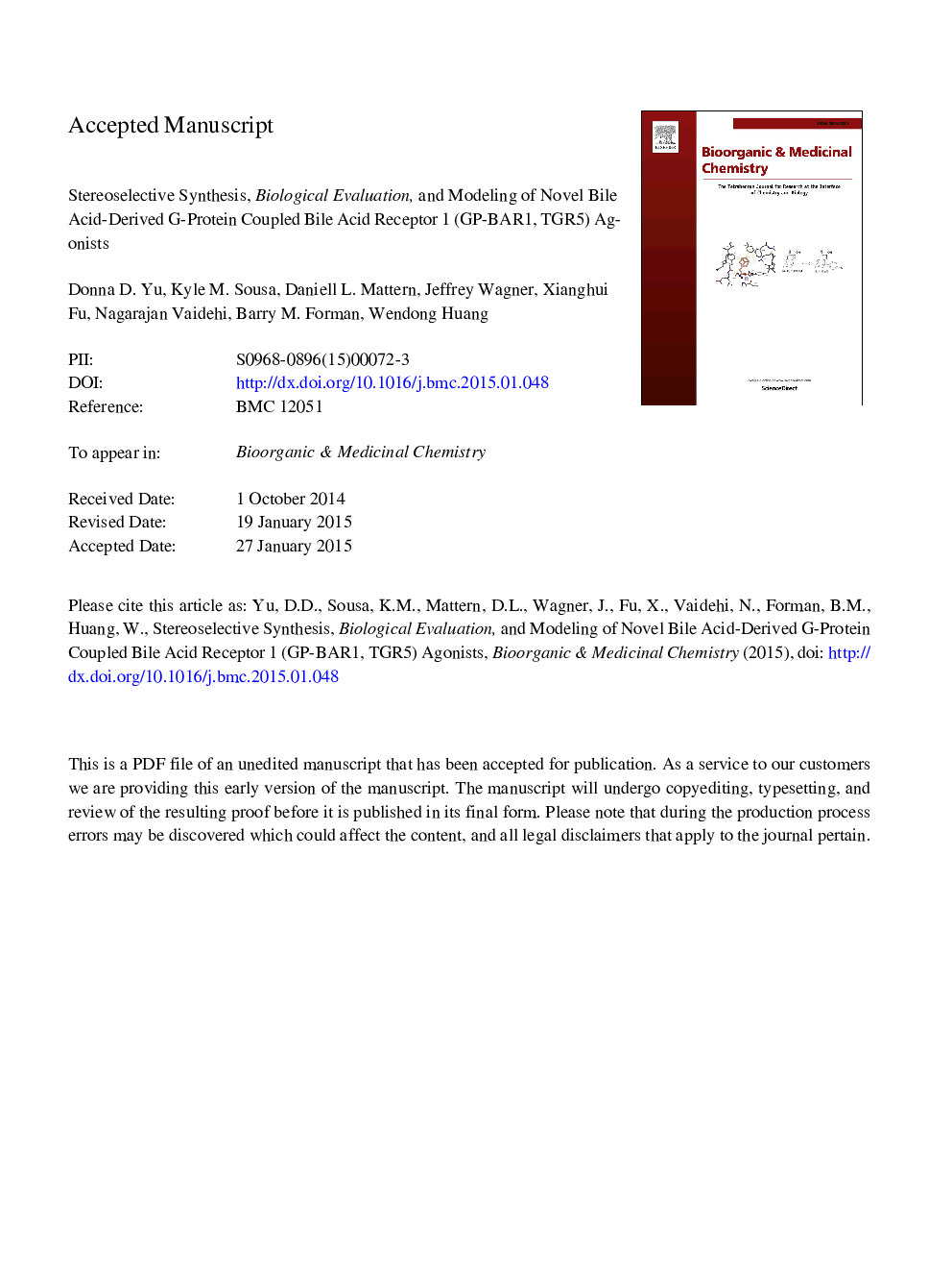 Stereoselective synthesis, biological evaluation, and modeling of novel bile acid-derived G-protein coupled Bile acid receptor 1 (GP-BAR1, TGR5) agonists