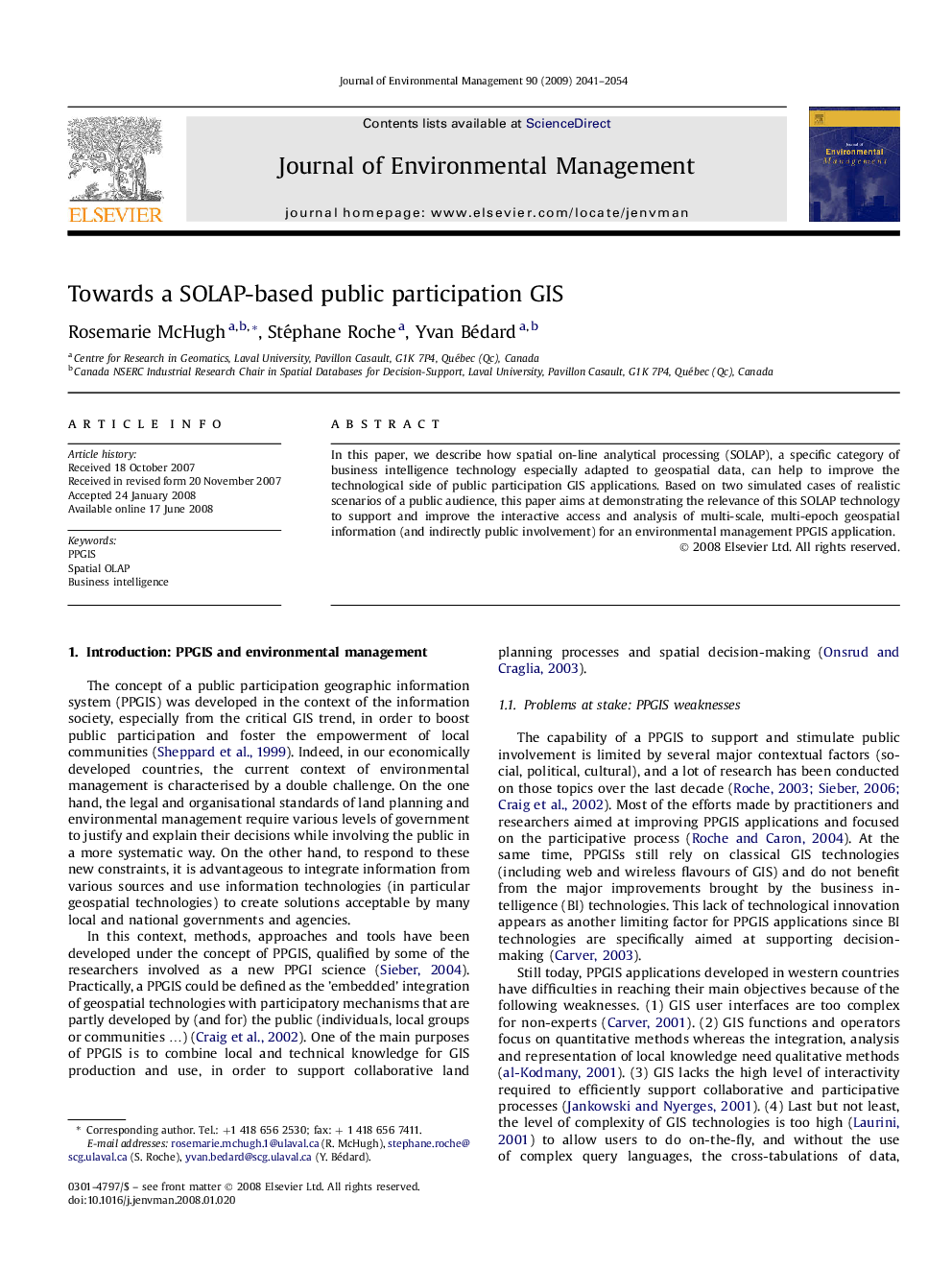 Towards a SOLAP-based public participation GIS