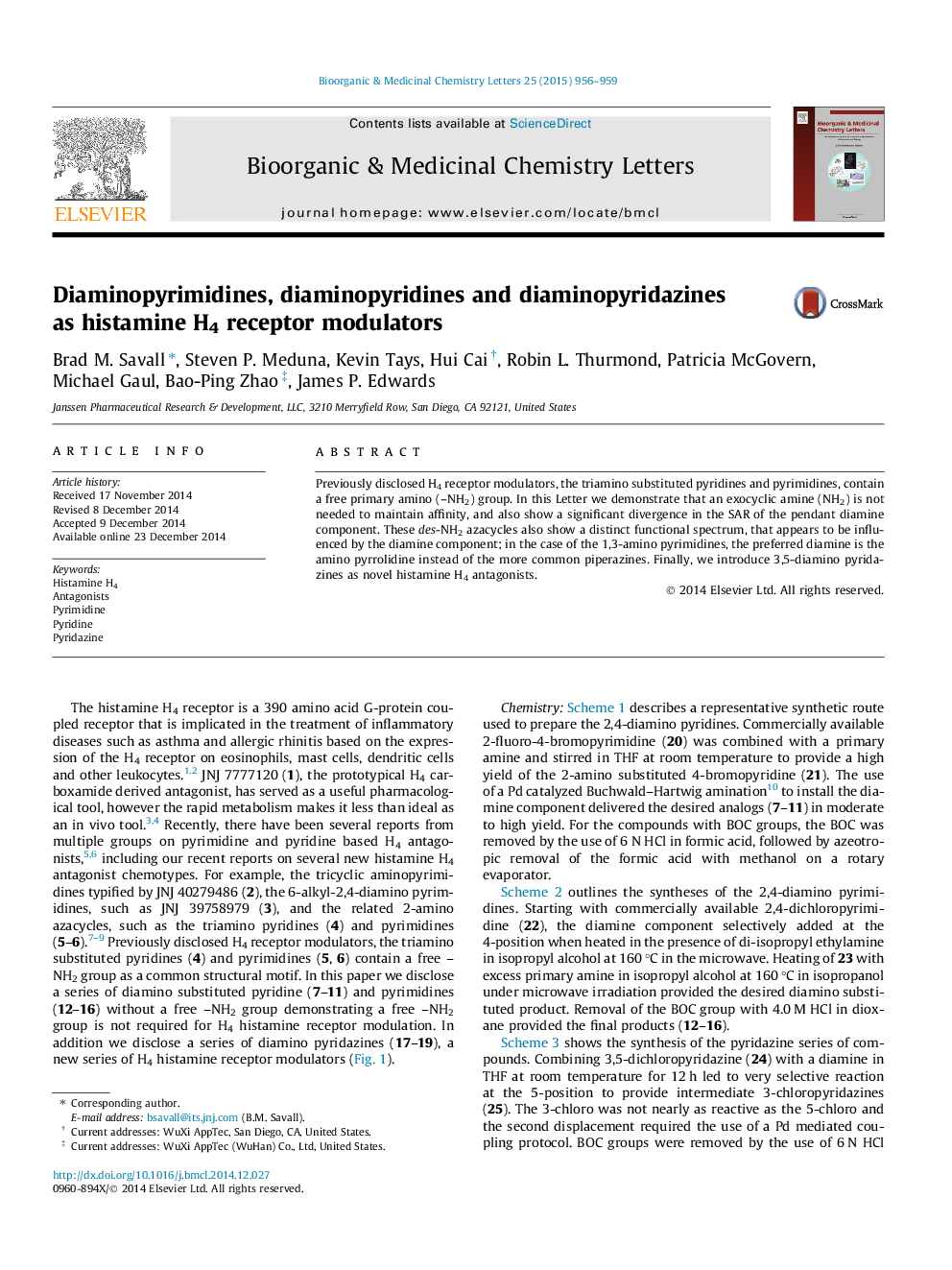 Diaminopyrimidines, diaminopyridines and diaminopyridazines as histamine H4 receptor modulators