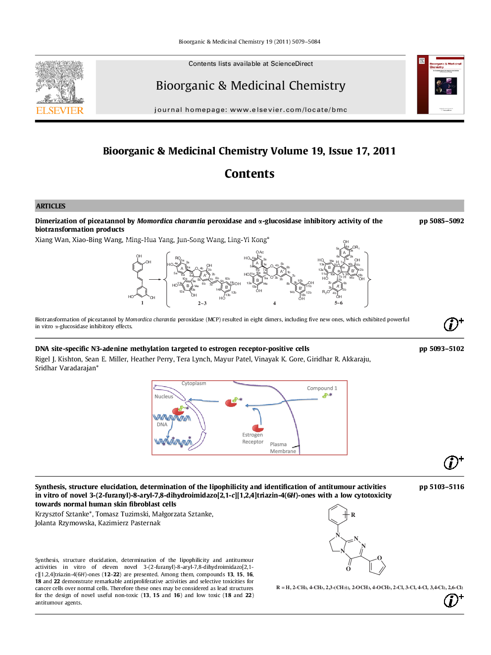 عکس صفحه اول مقاله: Graphical contents list Graphical contents list
