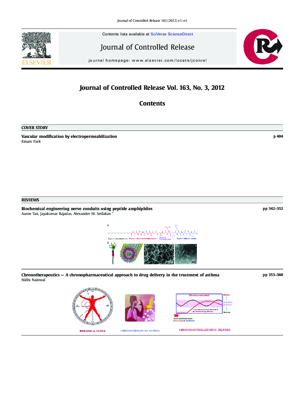 Graphical Abstracts Contents Listing