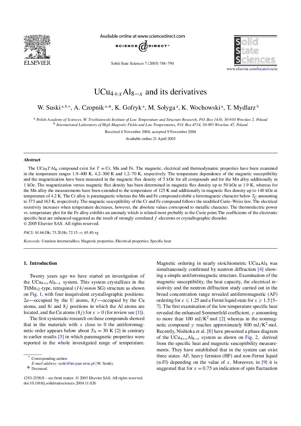 UCu4+xAl8âx and its derivatives