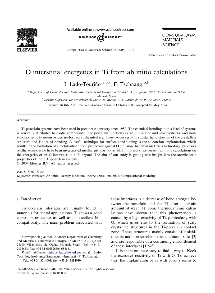 O interstitial energetics in Ti from ab initio calculations