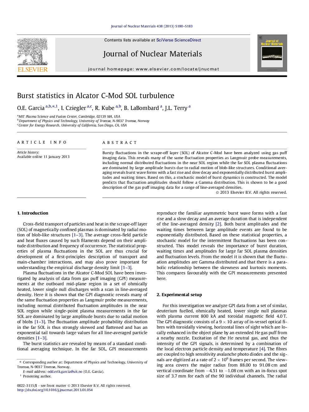 Burst statistics in Alcator C-Mod SOL turbulence