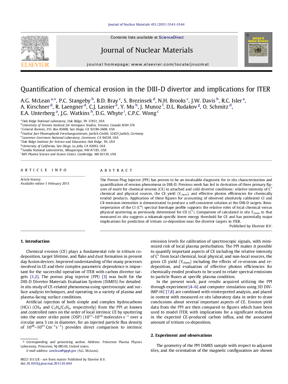 Quantification of chemical erosion in the DIII-D divertor and implications for ITER