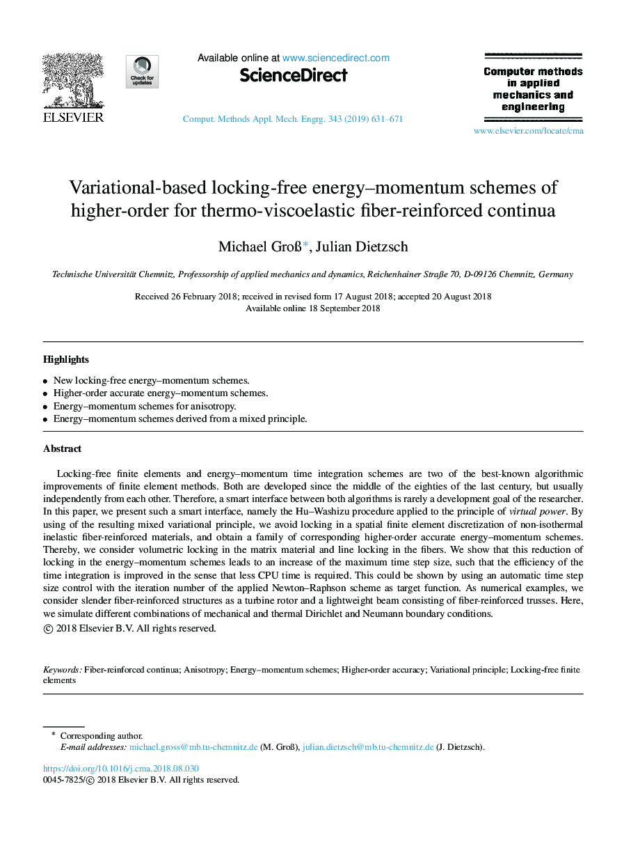 Variational-based locking-free energy-momentum schemes of higher-order for thermo-viscoelastic fiber-reinforced continua