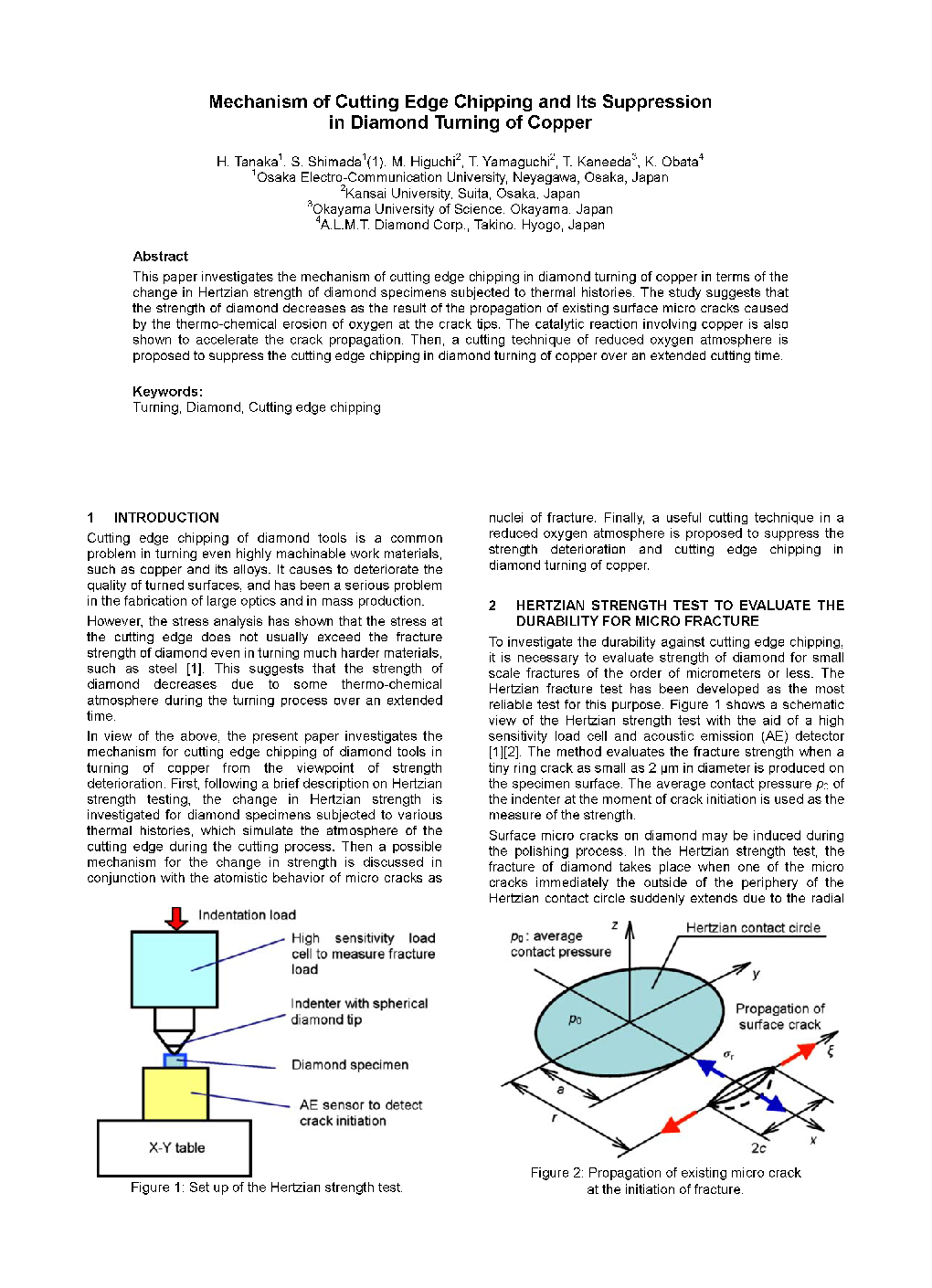 Mechanism of Cutting Edge Chipping and Its Suppression in Diamond Turning of Copper