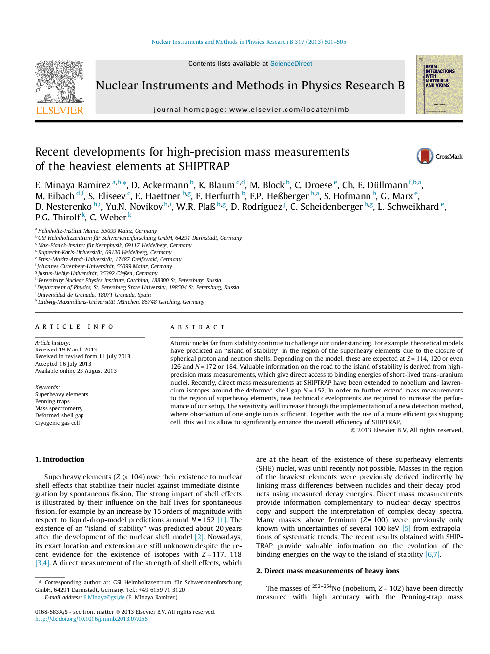 Recent developments for high-precision mass measurements of the heaviest elements at SHIPTRAP