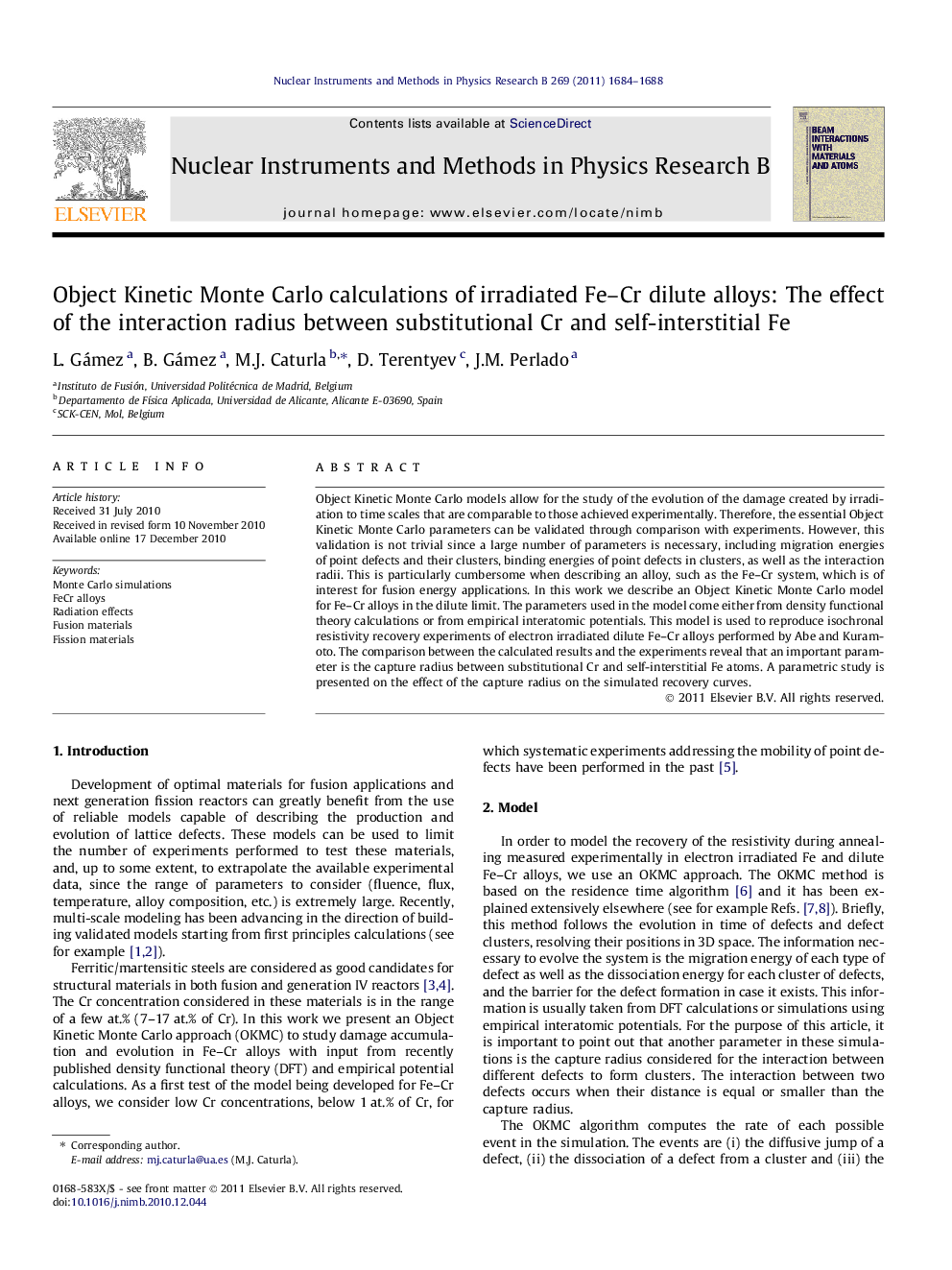 Object Kinetic Monte Carlo calculations of irradiated Fe-Cr dilute alloys: The effect of the interaction radius between substitutional Cr and self-interstitial Fe