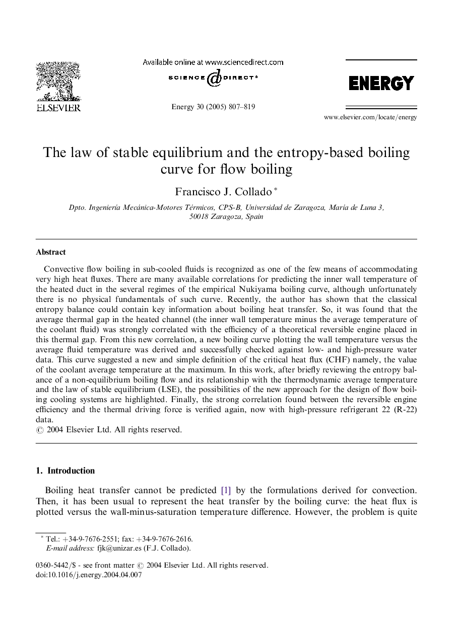 The law of stable equilibrium and the entropy-based boiling curve for flow boiling