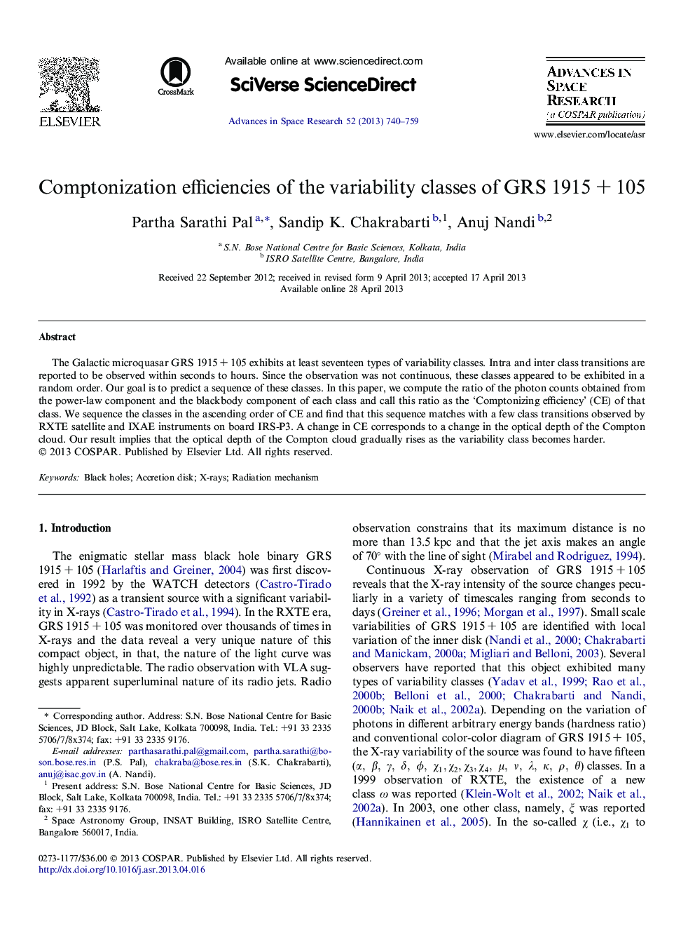 Comptonization efficiencies of the variability classes of GRS 1915Â +Â 105