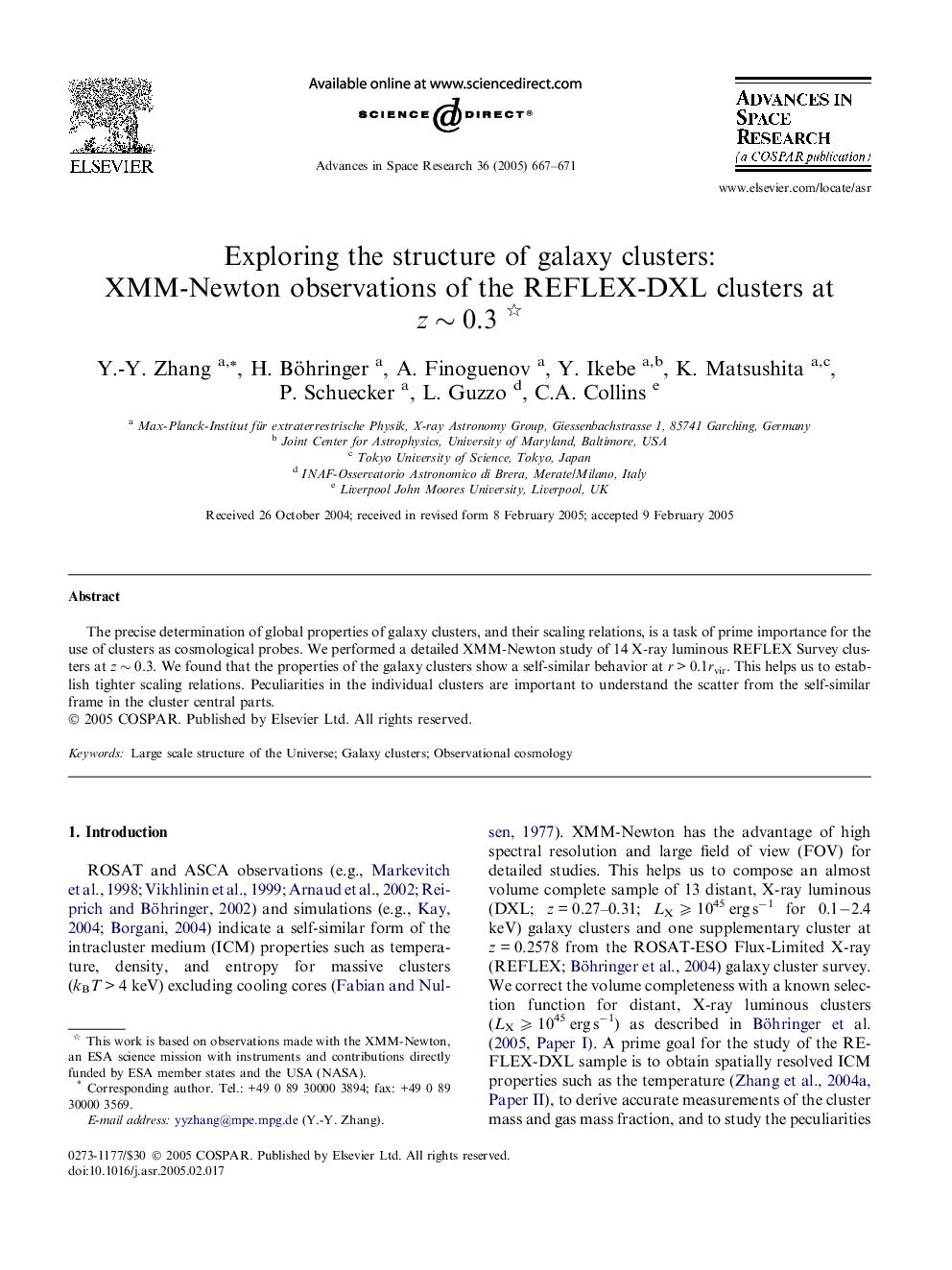 Exploring the structure of galaxy clusters: XMM-Newton observations of the REFLEX-DXL clusters at zÂ â¼Â 0.3