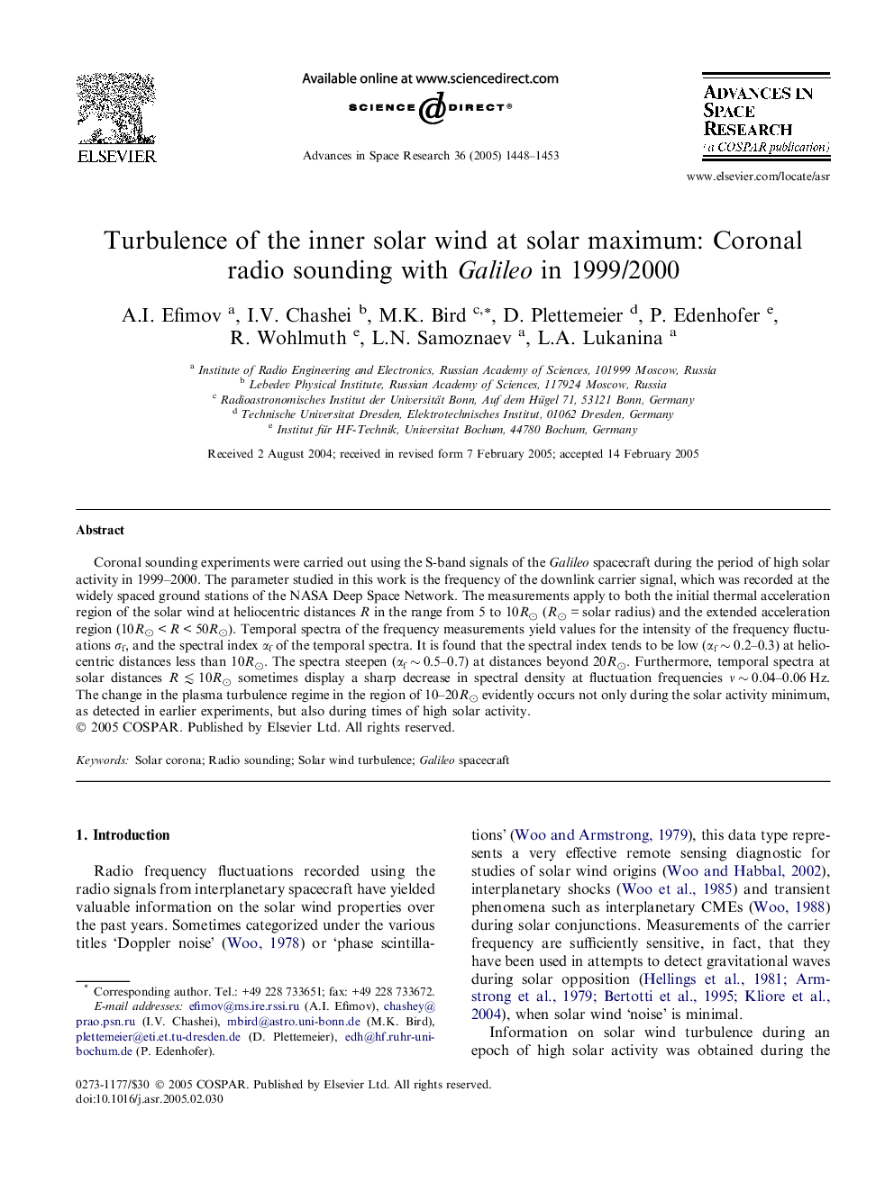 Turbulence of the inner solar wind at solar maximum: Coronal radio sounding with Galileo in 1999/2000