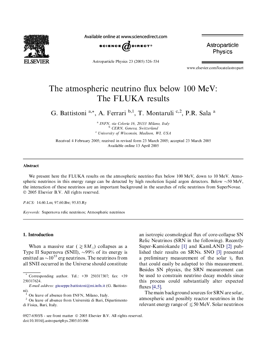 The atmospheric neutrino flux below 100Â MeV: The FLUKA results