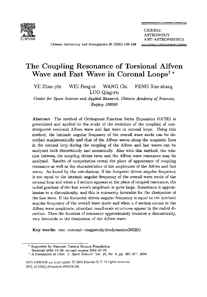 The coupling resonance of torsional alfven wave and fast wave in coronal loops