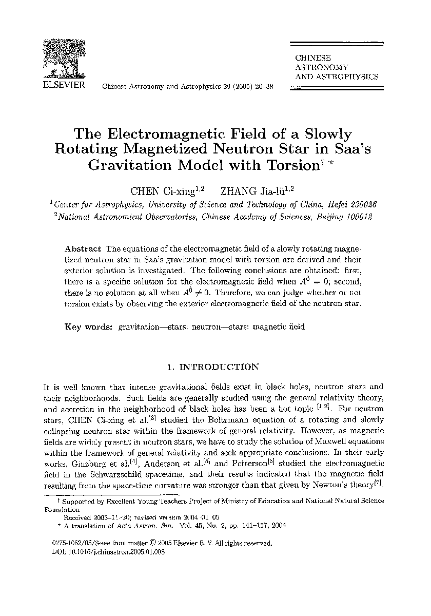 The electromagnetic field of a slowly rotating magnetized neutron star in Saa's gravitation model with torsion