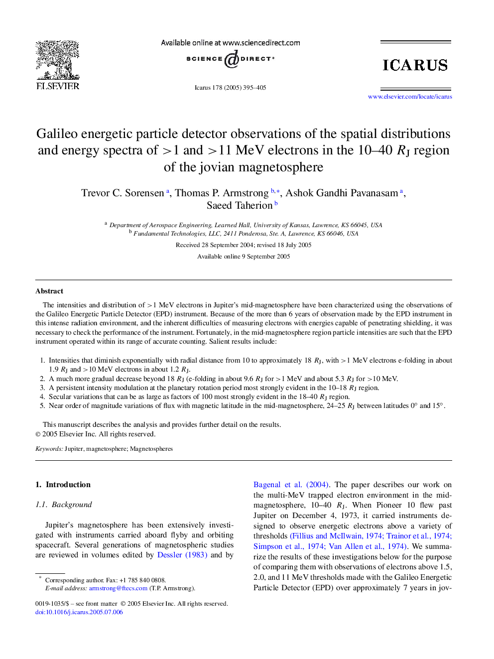 Galileo energetic particle detector observations of the spatial distributions and energy spectra of >1 and >11 MeV electrons in the 10-40 RJ region of the jovian magnetosphere