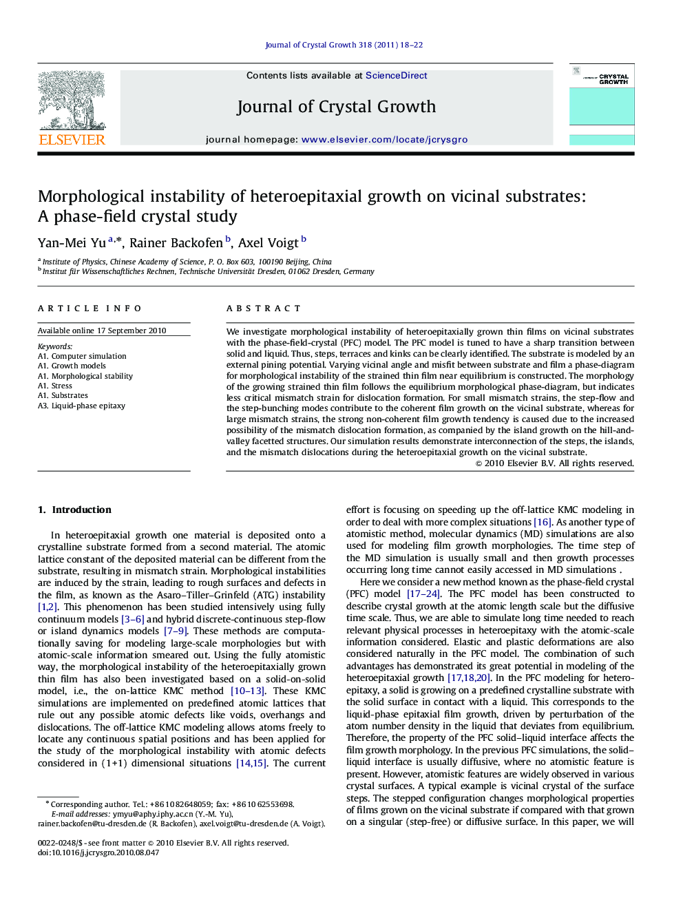 Morphological instability of heteroepitaxial growth on vicinal substrates: A phase-field crystal study