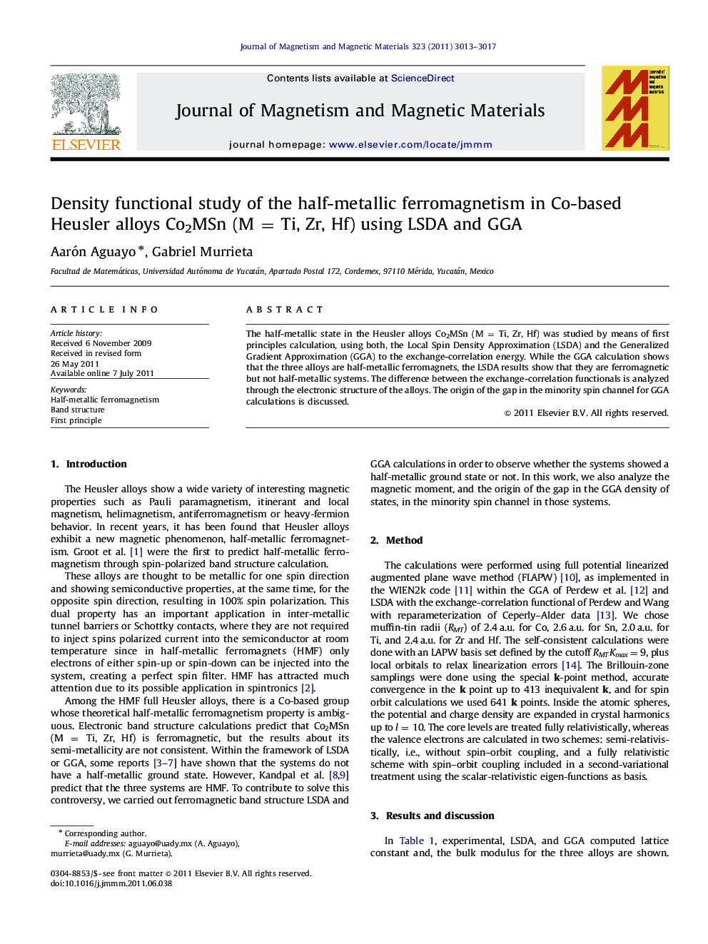 Density functional study of the half-metallic ferromagnetism in Co-based Heusler alloys Co2MSn (M = Ti, Zr, Hf) using LSDA and GGA