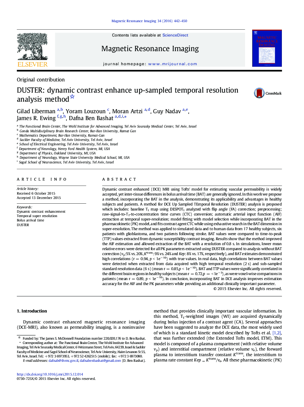 DUSTER: dynamic contrast enhance up-sampled temporal resolution analysis method