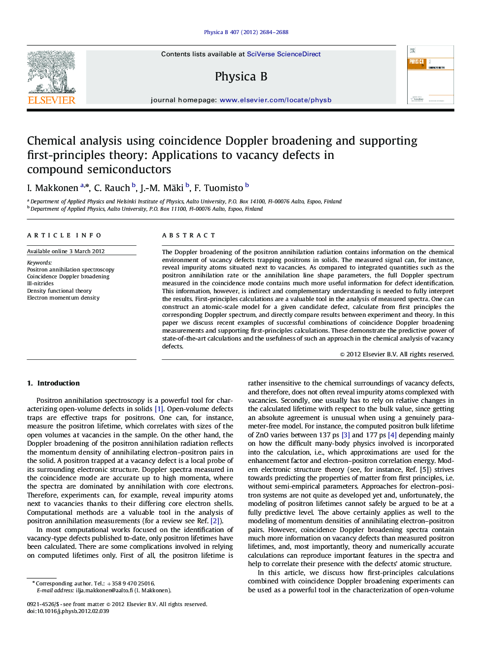 Chemical analysis using coincidence Doppler broadening and supporting first-principles theory: Applications to vacancy defects in compound semiconductors