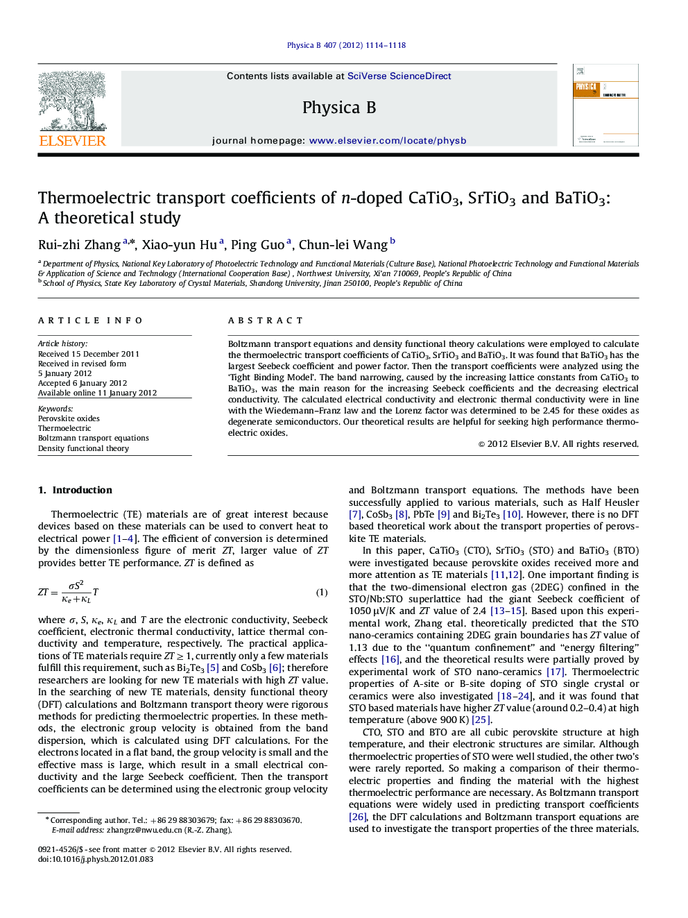 Thermoelectric transport coefficients of n-doped CaTiO3, SrTiO3 and BaTiO3: A theoretical study