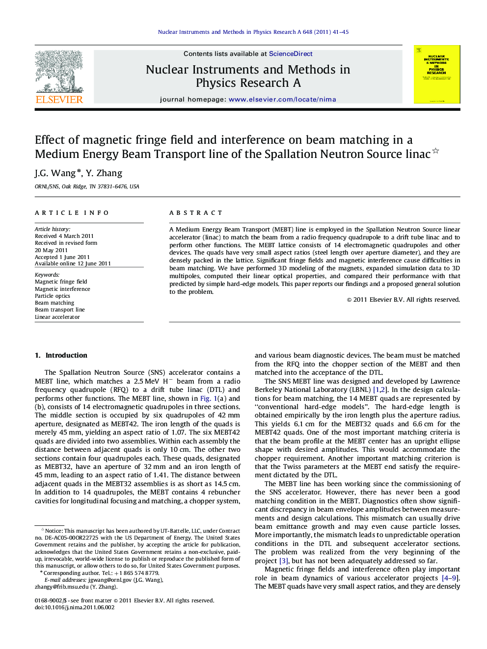 Effect of magnetic fringe field and interference on beam matching in a Medium Energy Beam Transport line of the Spallation Neutron Source linac
