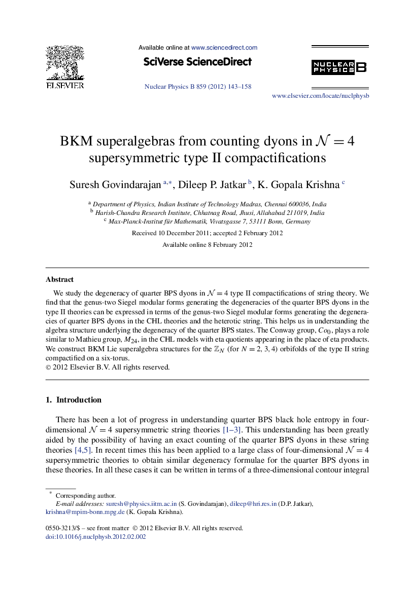 BKM superalgebras from counting dyons in N=4 supersymmetric type II compactifications