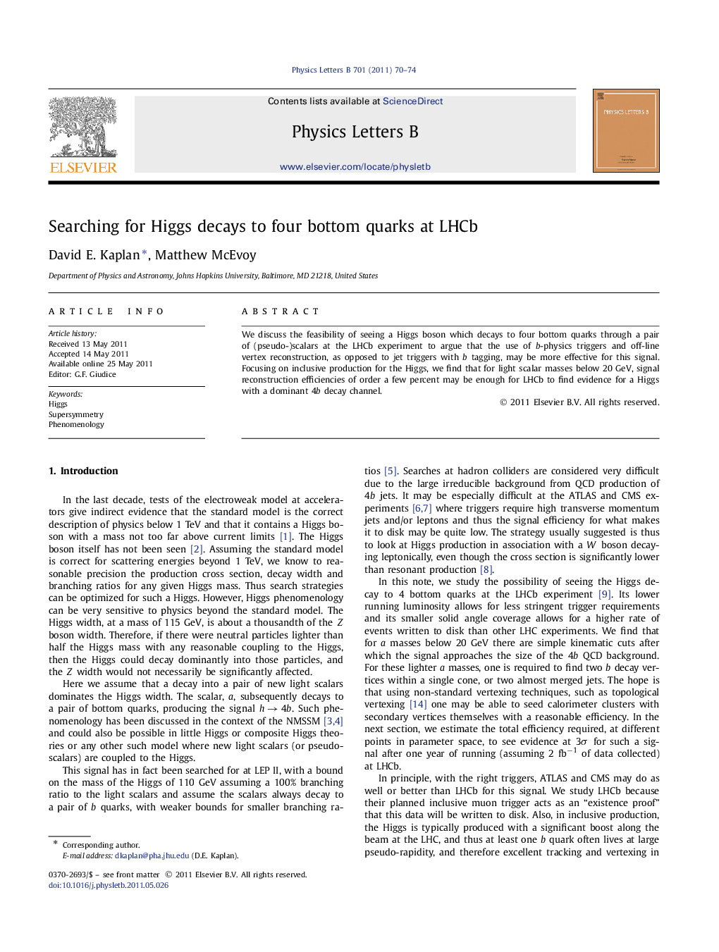 Searching for Higgs decays to four bottom quarks at LHCb