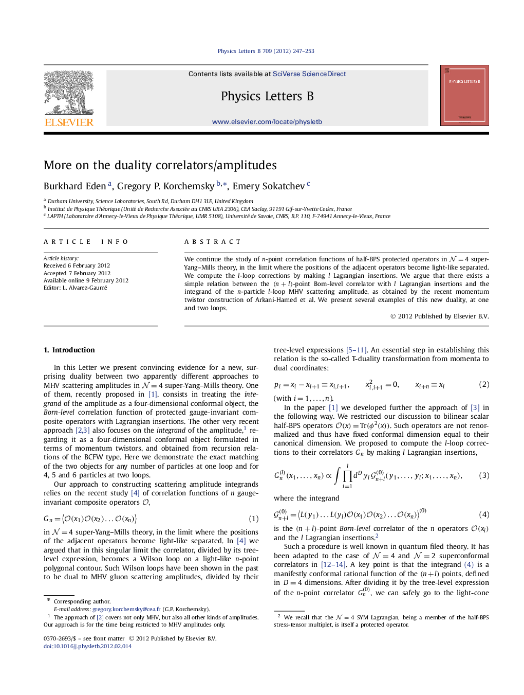 More on the duality correlators/amplitudes