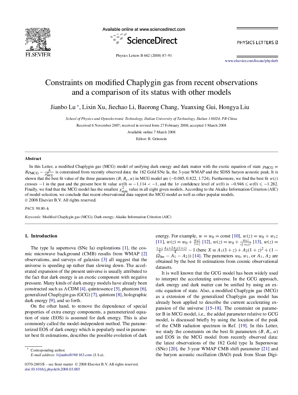 Constraints on modified Chaplygin gas from recent observations and a comparison of its status with other models