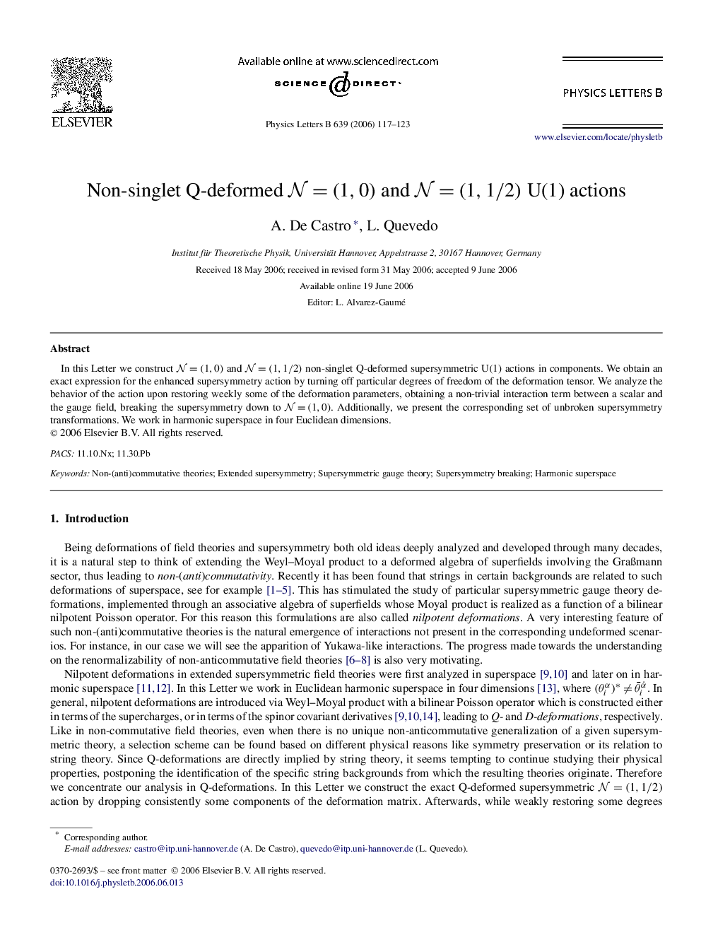 Non-singlet Q-deformed N=(1,0) and N=(1,1/2) U(1) actions