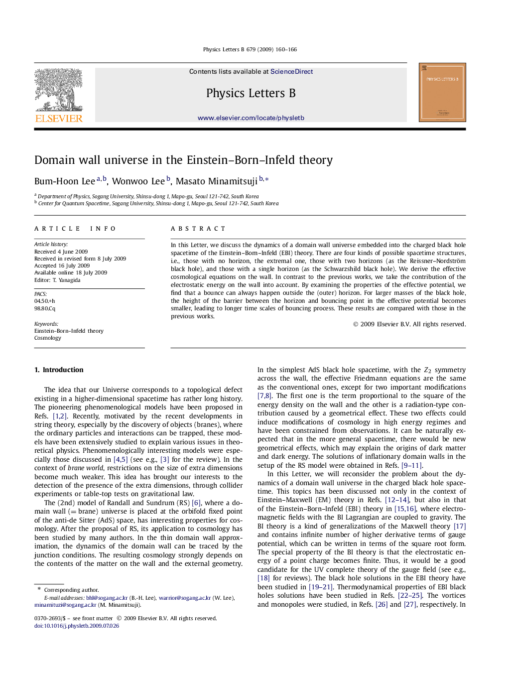 Domain wall universe in the Einstein-Born-Infeld theory