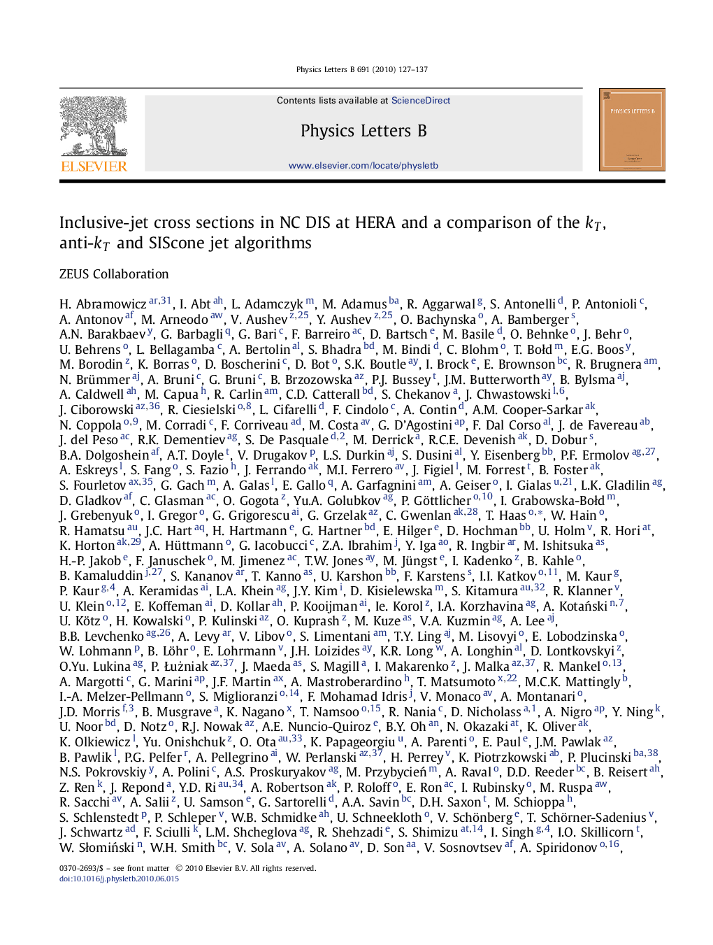 Inclusive-jet cross sections in NC DIS at HERA and a comparison of the kT, anti-kT and SIScone jet algorithms