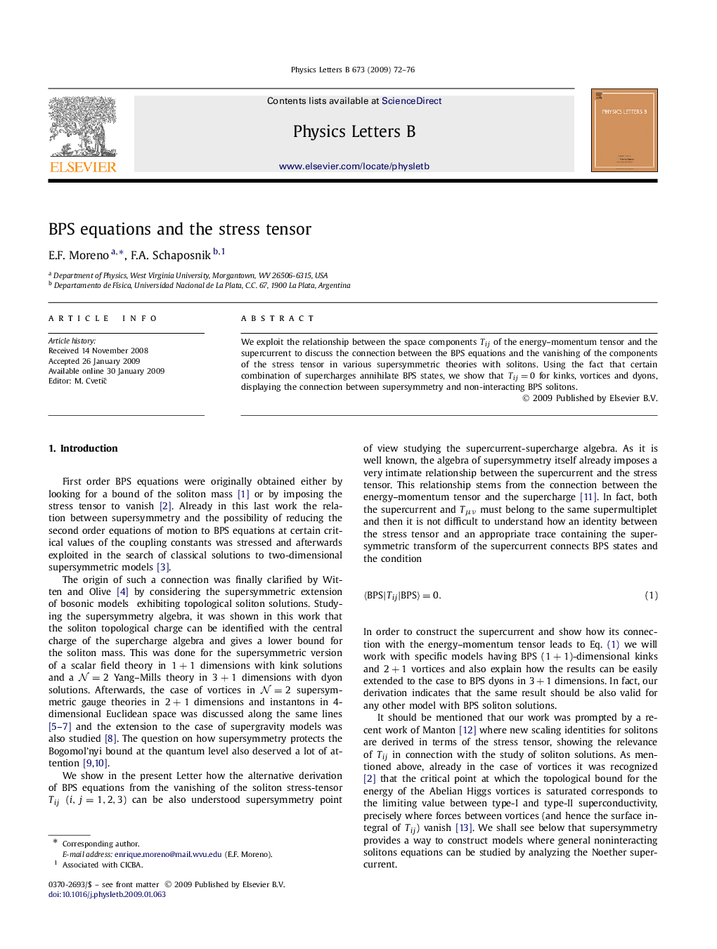 BPS equations and the stress tensor