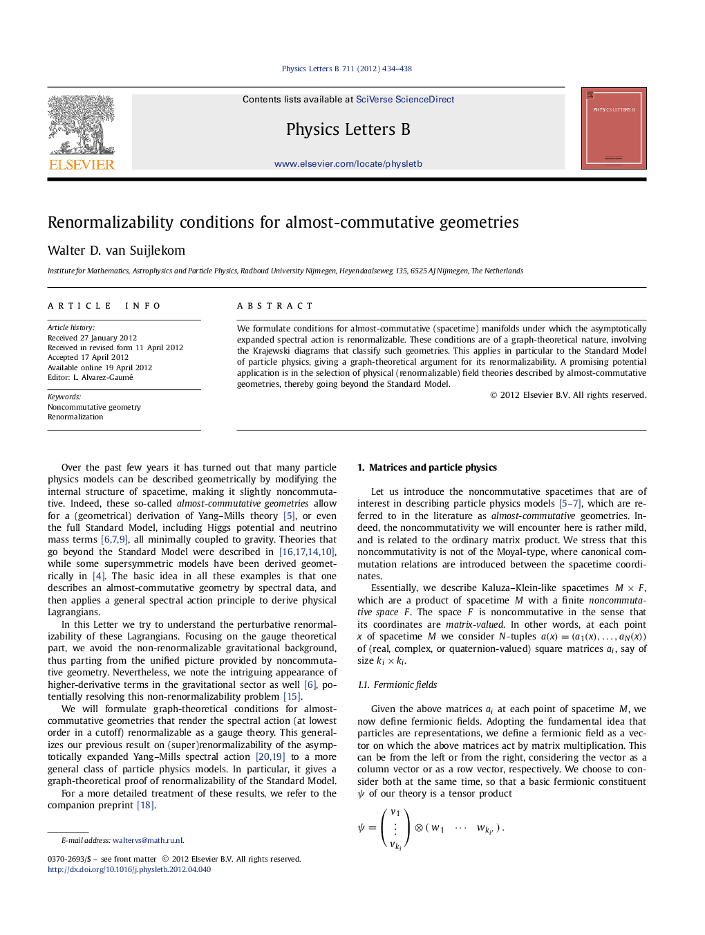 Renormalizability conditions for almost-commutative geometries