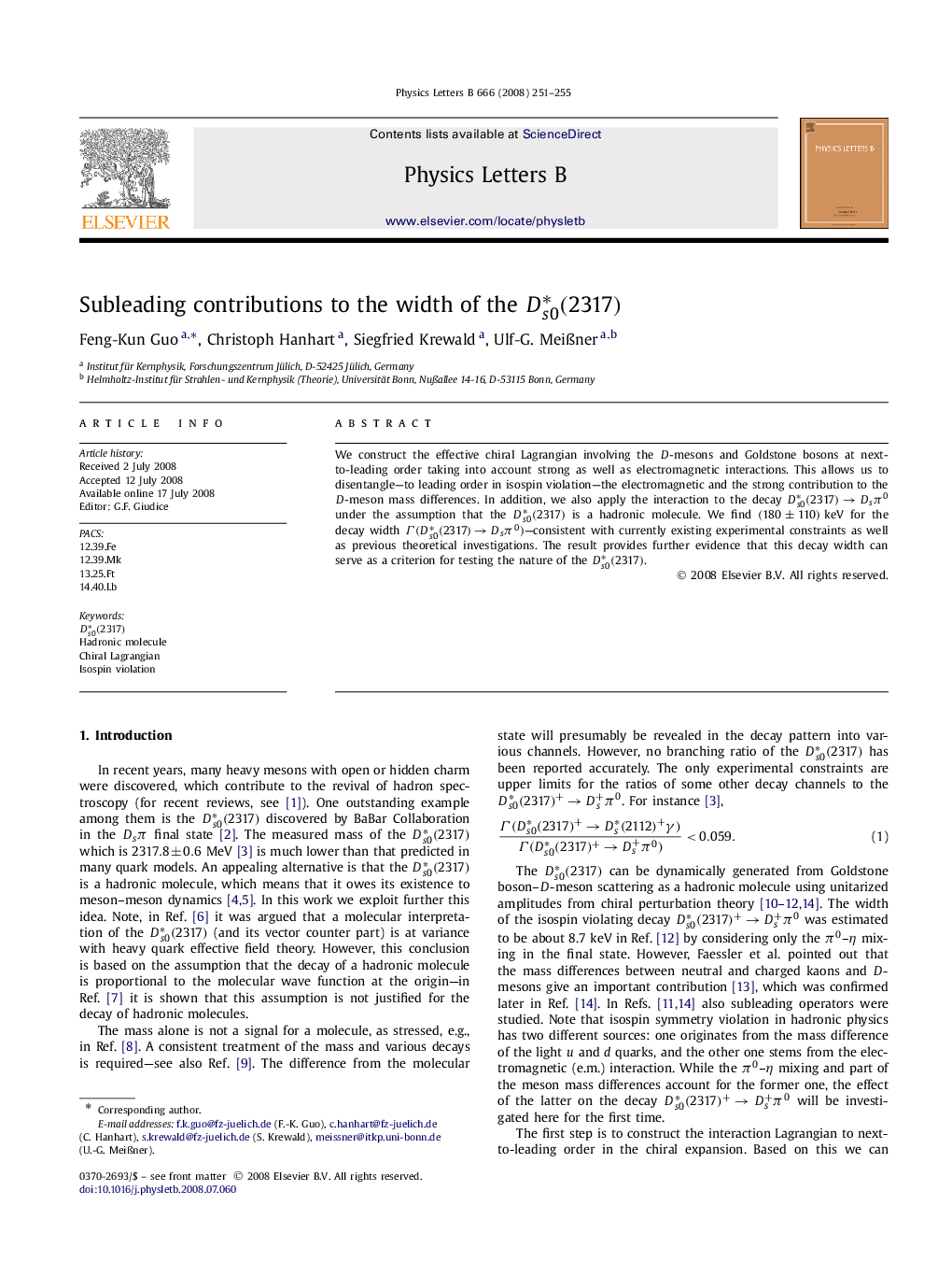 Subleading contributions to the width of the Ds0â(2317)