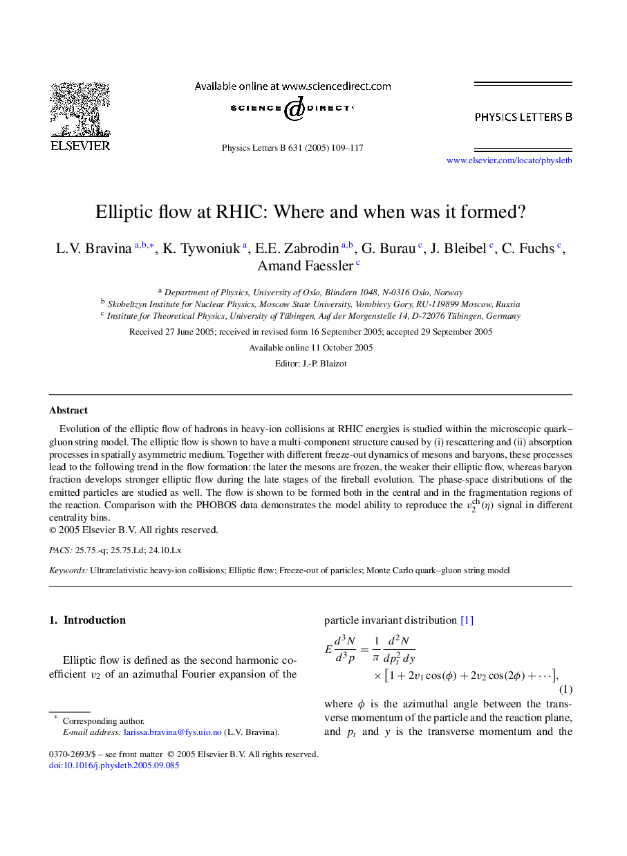 Elliptic flow at RHIC: Where and when was it formed?